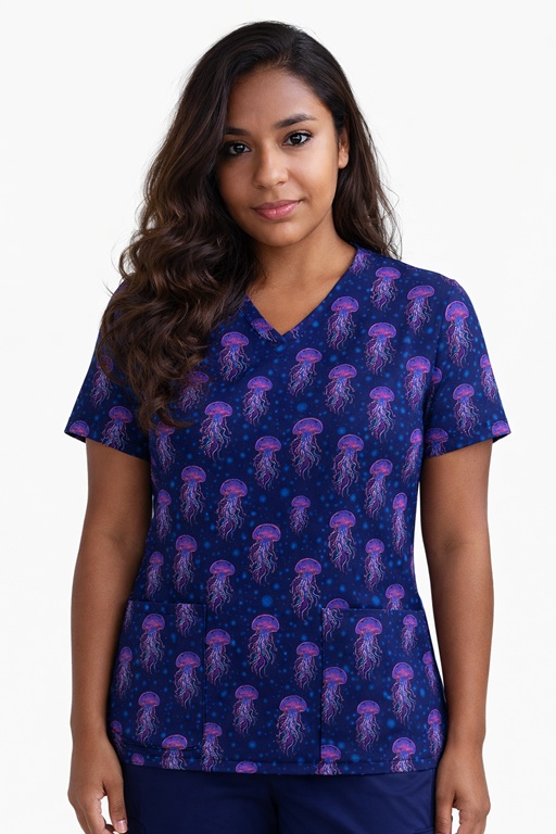 AO3426 - Deep Sea Drifters
jellyfish scrub tops