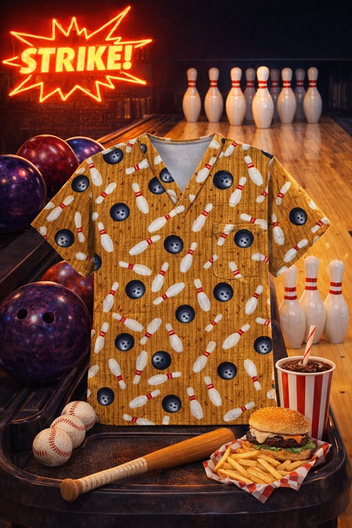 SOTS32114 - STRIKE ZONE scrub tops for men and women