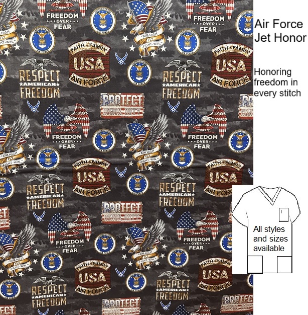 PAT9425 - Air Force Jet Honor