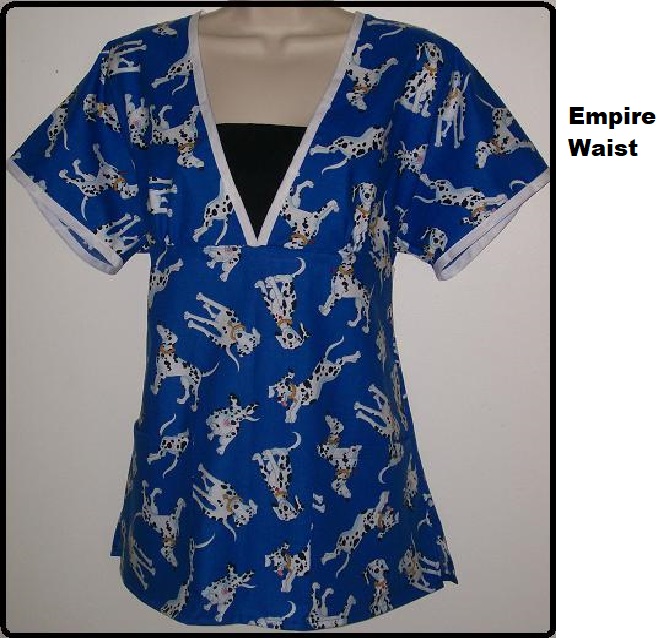 Dalmatian Empire Waist Small