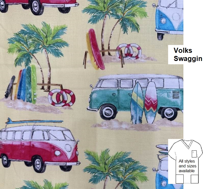 TU3923 - Volks Swaggin unique scrub tops