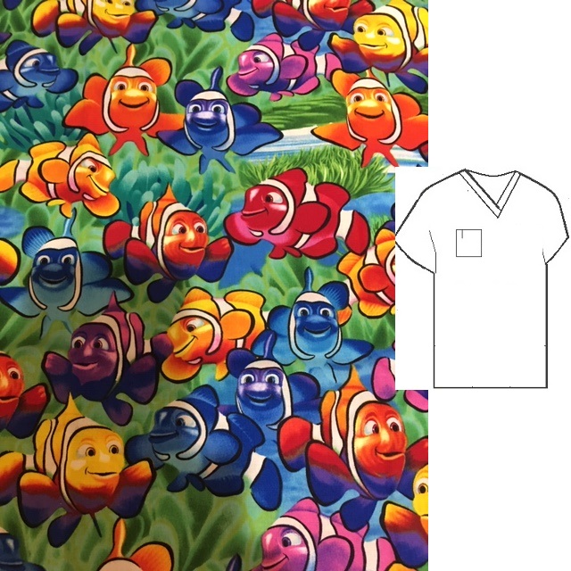 RM11517A-1X - Almost Like Nemo V-neck 1X