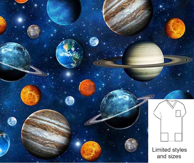 planets scrub tops