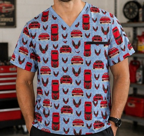 MU42726 - Firebird Classic Heat scrub tops