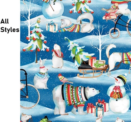Christmas Jingle Holiday scrub tops