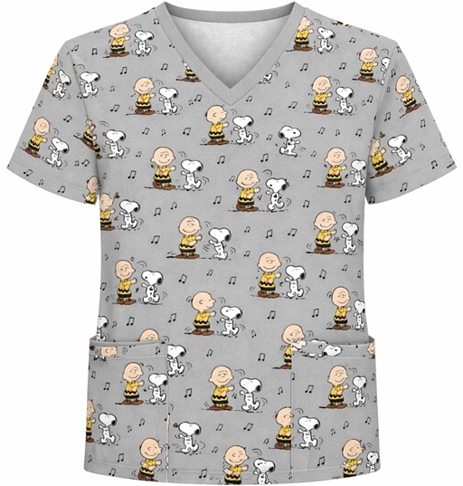 CART5926 - HAPPY DANCE scrub top