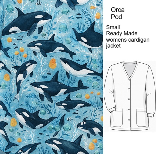 AOCL413LIMITED - Orca Pod Scrub Jacket