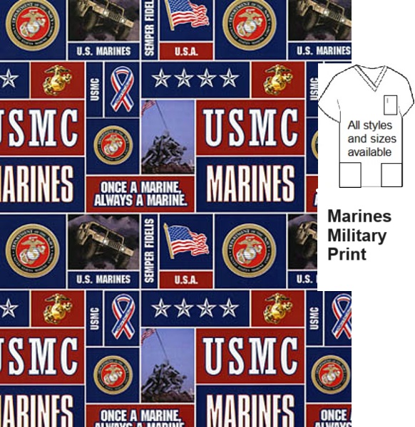 marines military print