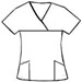 cross-over scrub to design for style